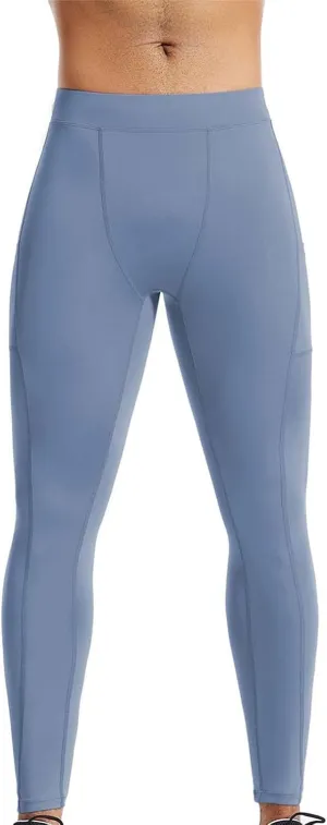 Mens 2024 Compression Pants Athletic Leggings Gym Workout Shorts Sports Trousers Workout Fitness Gym Leggings