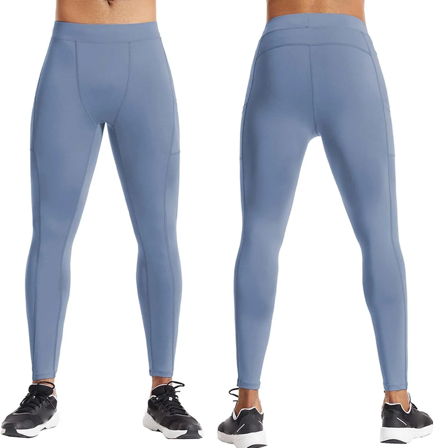 Mens 2024 Compression Pants Athletic Leggings Gym Workout Shorts Sports Trousers Workout Fitness Gym Leggings