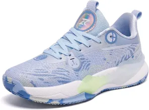 Mens Basketball Shoes Fashion Sneakers Athletic Comfortable Breathable Leightweight Lace-Up Outdoor Non Slip Sport Shoe