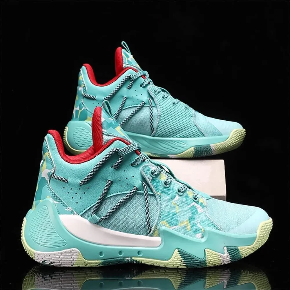 Men's Basketball Shoes with Breathable Mesh High Cut Wear-Resistant, Shock-Absorbing Anti Slip Training Boots