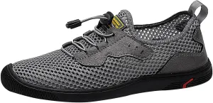 Men's Casual Mesh Sneaker Anti Slip Hiking Lightweight Breathable New Sports Shoes for Summer Outdoor