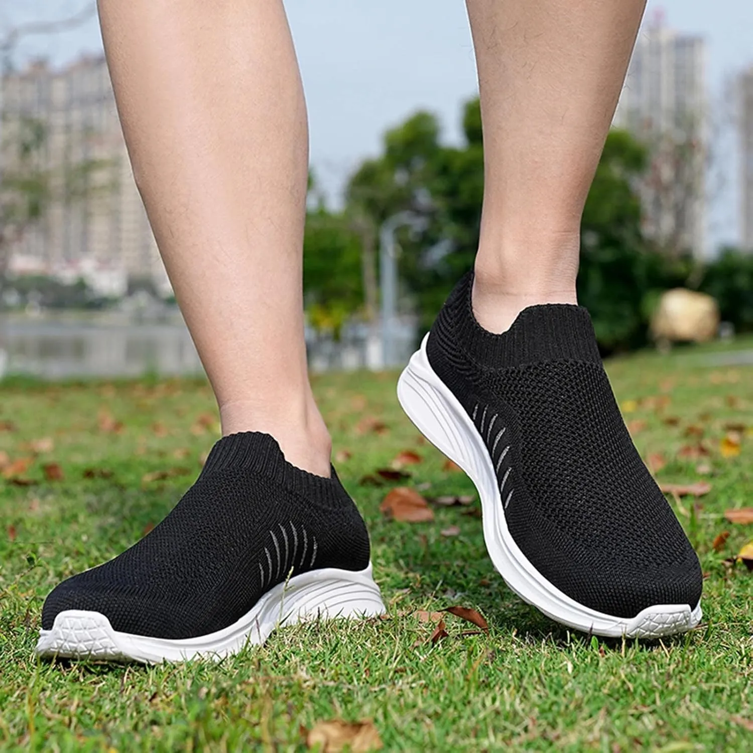 Men's Shoes Mens Tennis Shoes Sneaker for Men Slip on Shoe for Men Mesh Running Trail Sneaker