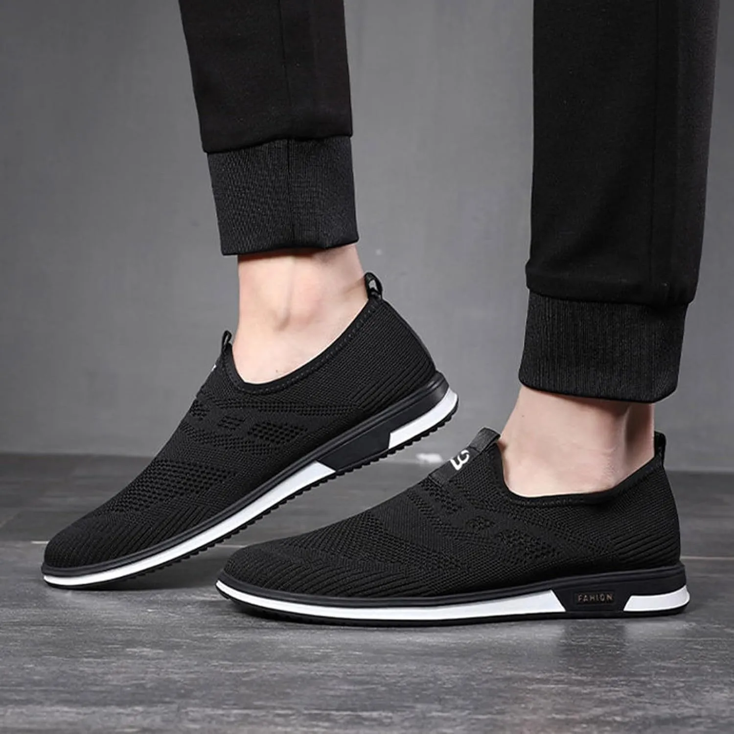 Men's Shoes Mens Tennis Shoes Tennis Shoe for Men Slip on Shoe for Men Running Trail Mesh Sneaker
