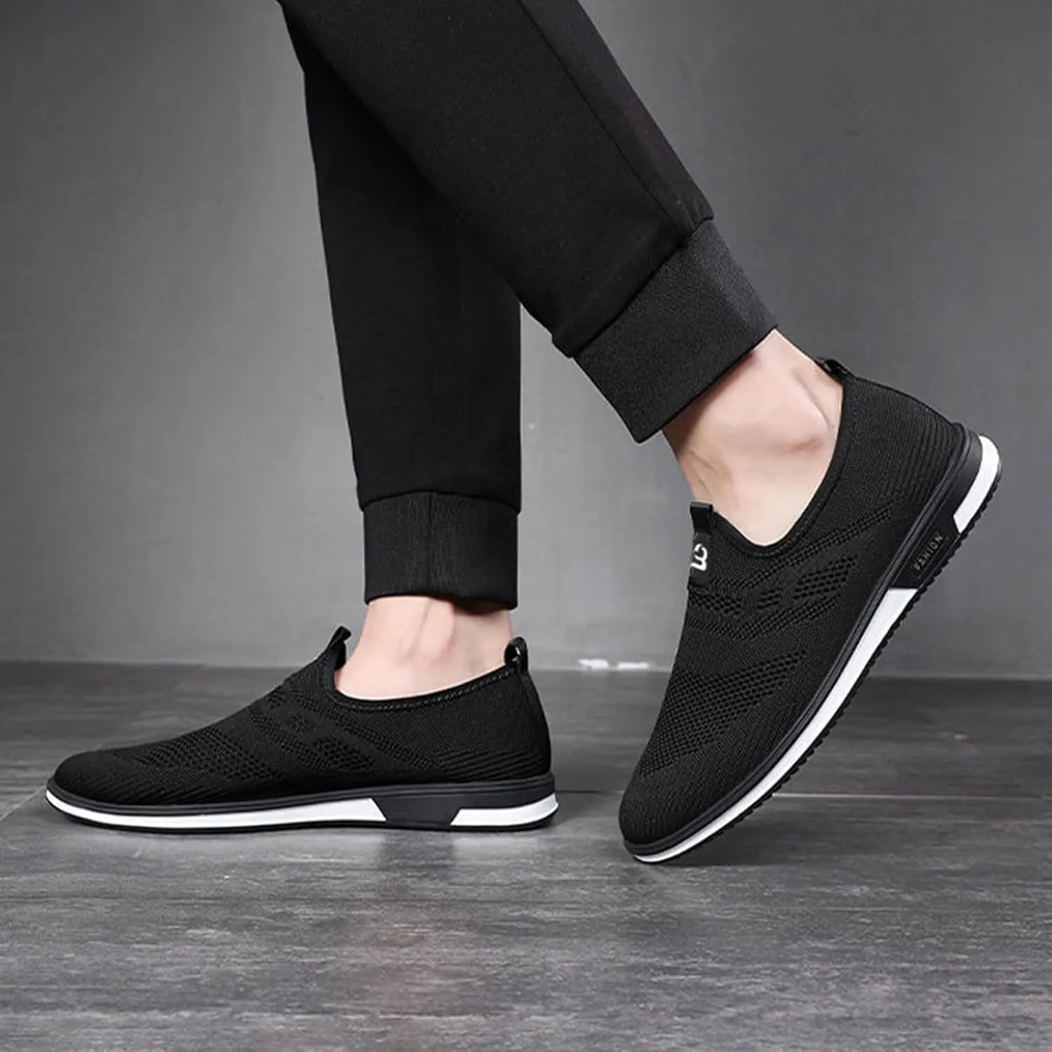 Men's Shoes Mens Tennis Shoes Tennis Shoe for Men Slip on Shoe for Men Running Trail Mesh Sneaker