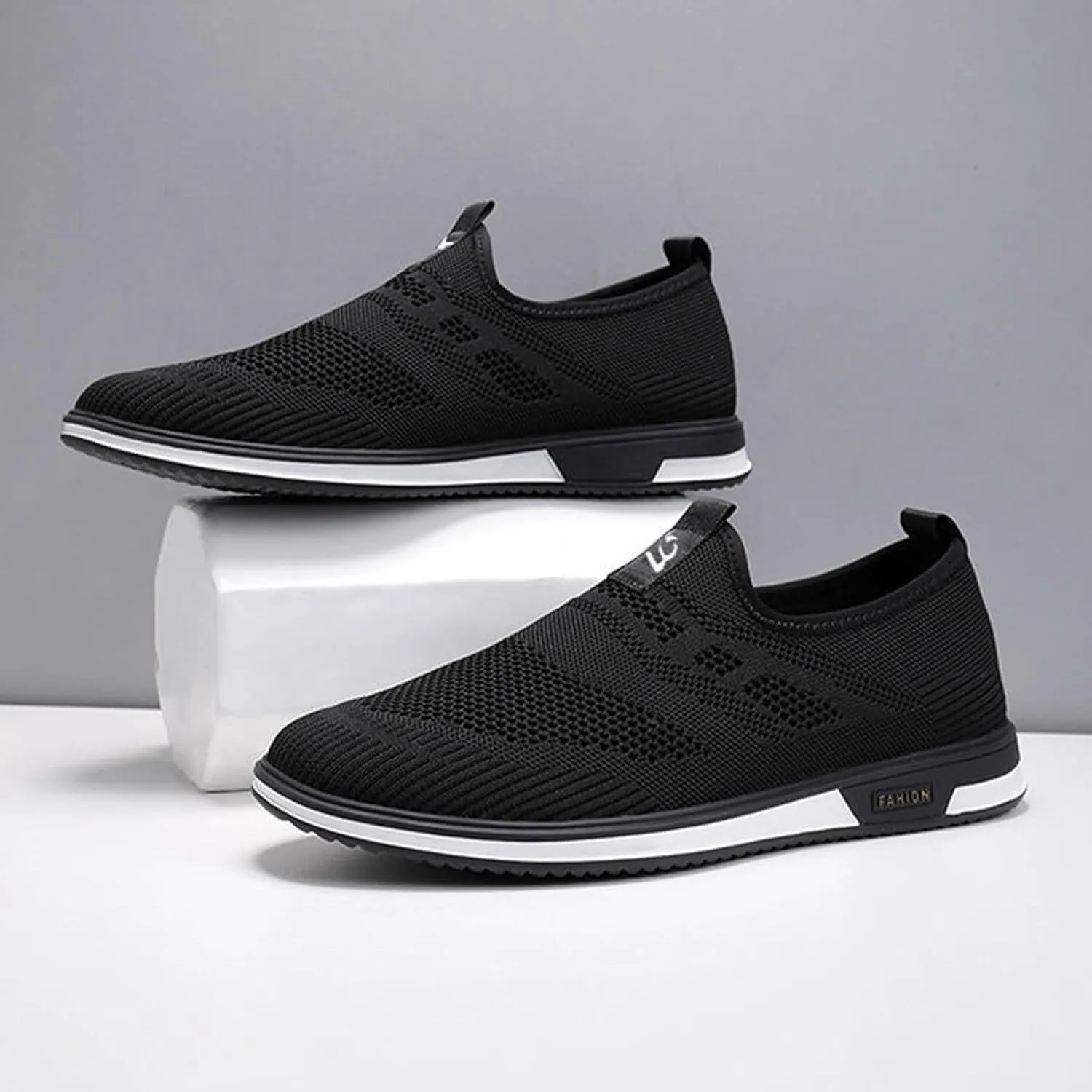 Men's Shoes Mens Tennis Shoes Tennis Shoe for Men Slip on Shoe for Men Running Trail Mesh Sneaker