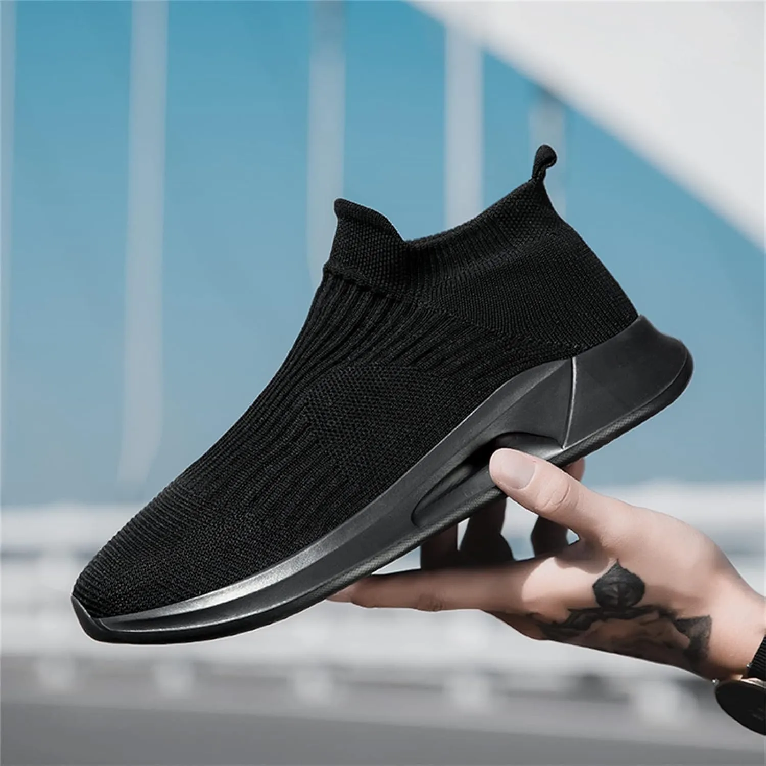 Mens Slip on Shoes Mens Tennis Shoes Shoe for Men Slip on Shoe for Men Comfortable Athletic Gym Sneaker