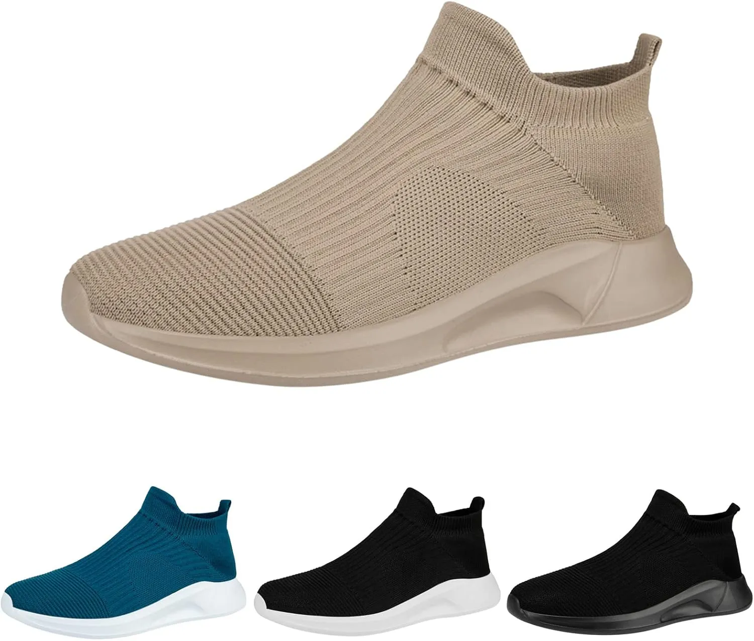 Mens Slip on Shoes Mens Tennis Shoes Shoe for Men Slip on Shoe for Men Comfortable Athletic Gym Sneaker