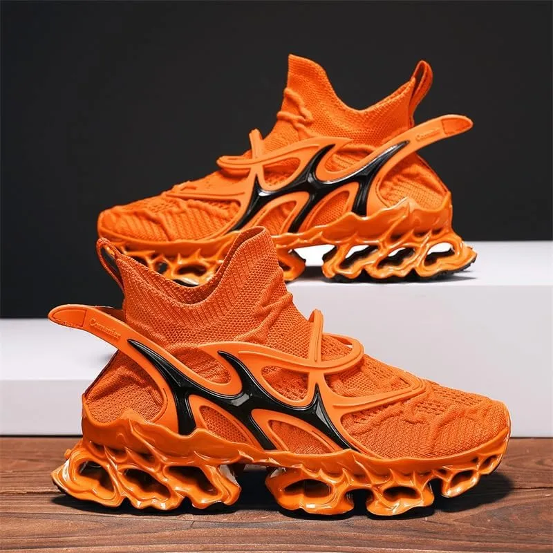 Men's Sneakers for Men Shoes Blade Tennis Mens Trail Running Athletic Fashion Shoe Man Black White Brown Blue Orange Size Basketball Runner