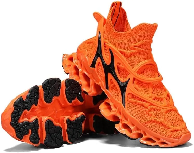 Men's Sneakers for Men Shoes Blade Tennis Mens Trail Running Athletic Fashion Shoe Man Black White Brown Blue Orange Size Basketball Runner