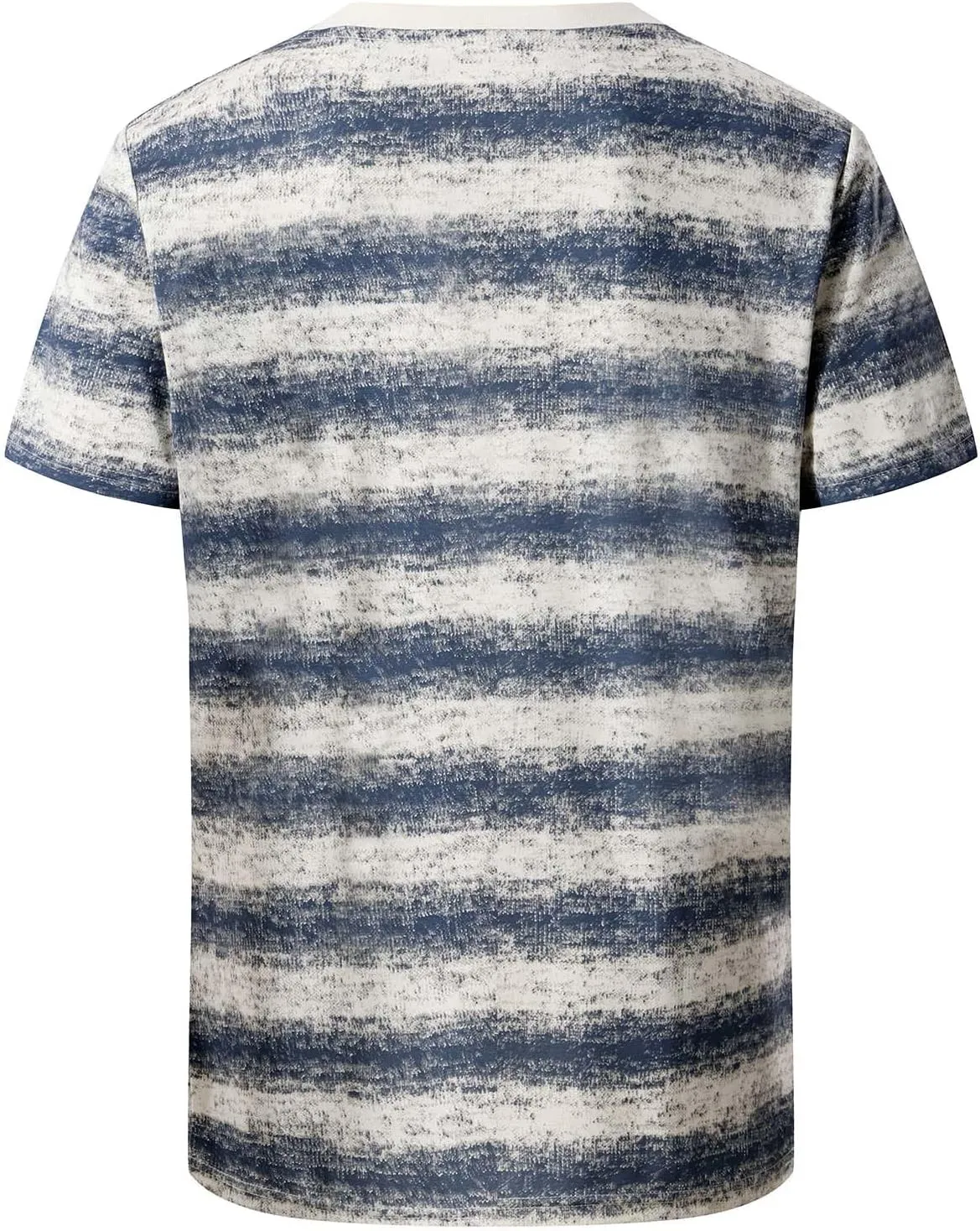 Mens T-Shirts Crewneck Stripe Short Sleeve Hip Hop T Shirts Hipster Fashion Tees Tops