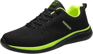Men's Walking & Running Shoes Comfortable Lightweight Breathable Casual Sneakers Lace Up Slip On Cushion Sneaker