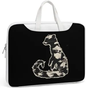Mink Camouflage Laptop Tote Bag Waterproof Computer Carrying Case Business Office Briefcase