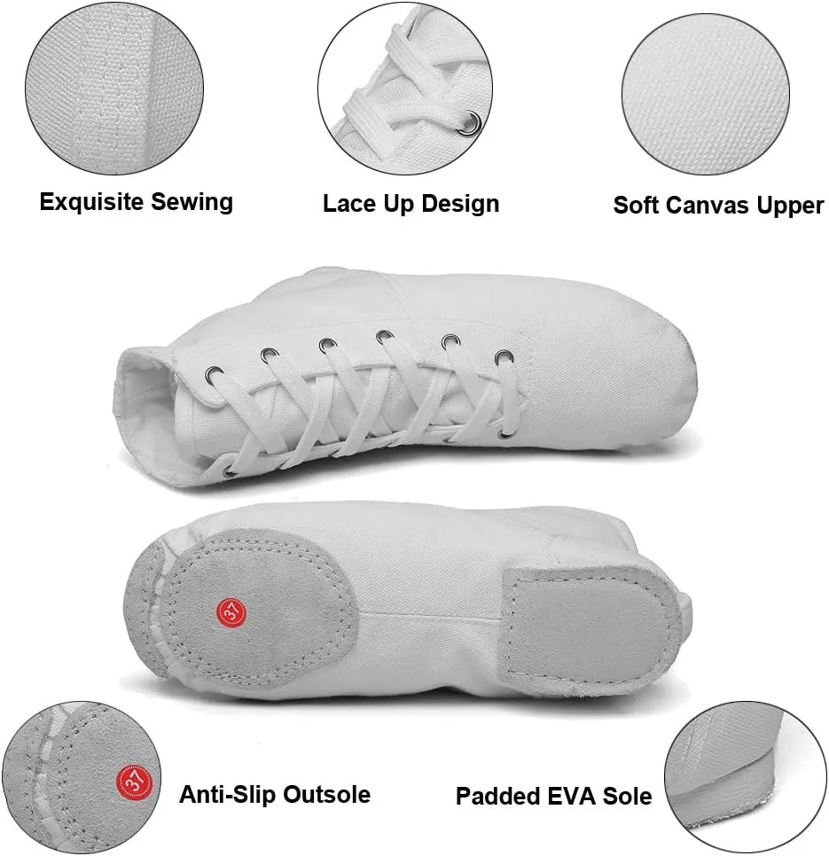 MSMAX Jazz Boot Shoes Women Character Shoes for Woman Ankle Boots for Men