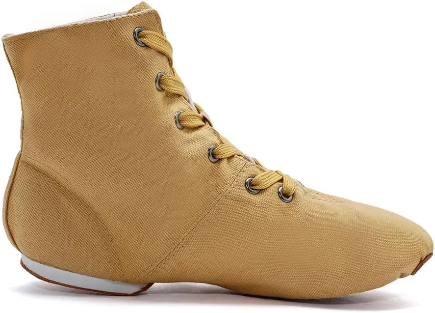MSMAX Jazz Dance Shoes for Girls Lace-up Dancing Ballet Boots Sneakers for Boys