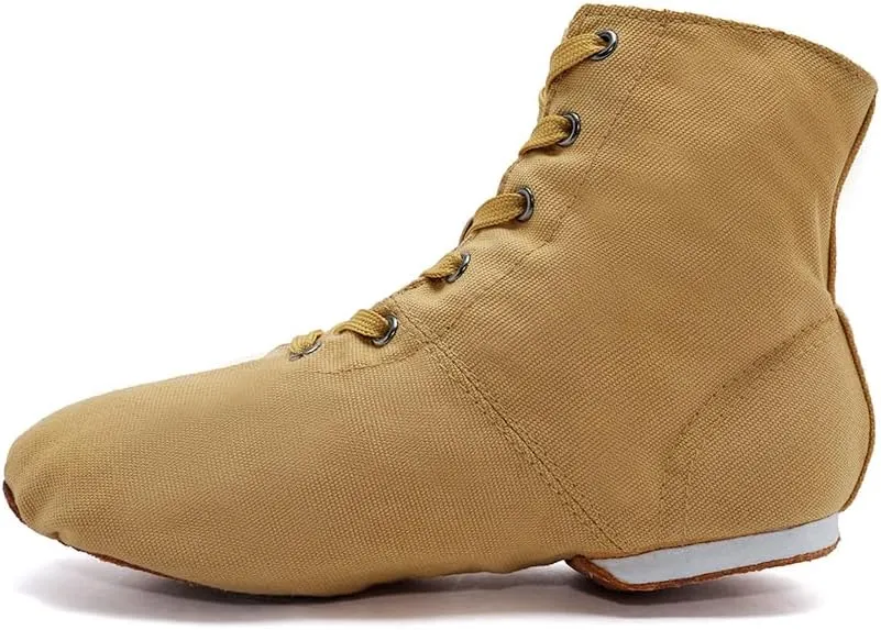 MSMAX Jazz Dance Shoes for Girls Lace-up Dancing Ballet Boots Sneakers for Boys