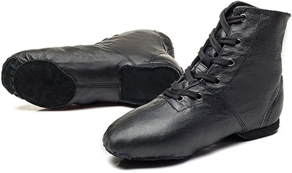 MSMAX Jazz Sneakers for Women Cheerleading Shoes Dance Ankle Boots