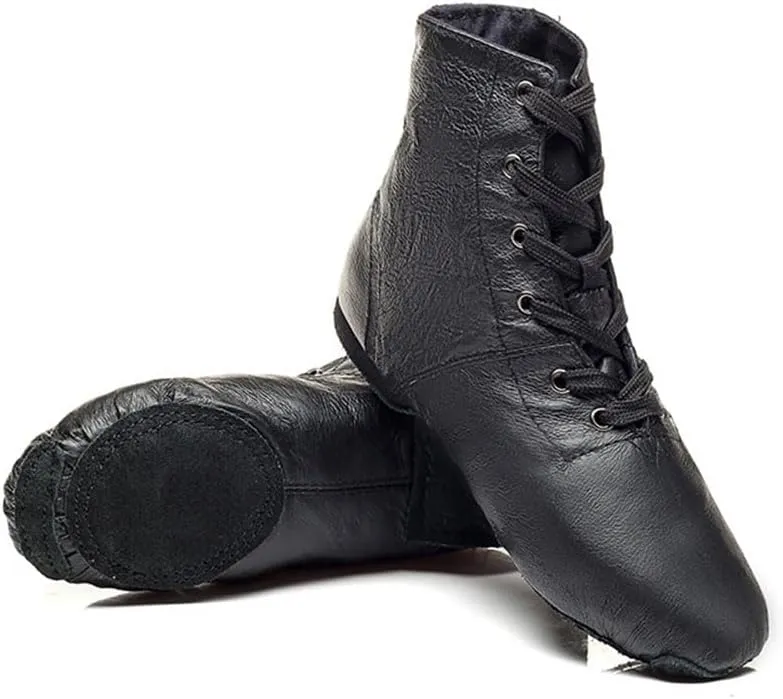 MSMAX Jazz Sneakers for Women Cheerleading Shoes Dance Ankle Boots