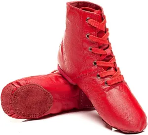 MSMAX Jazz Sneakers for Women Cheerleading Shoes Dance Ankle Boots