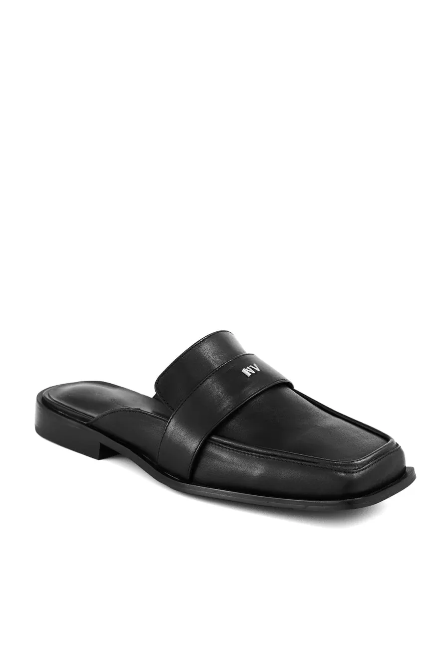 NAKED VICE THE FRANKIE LOAFER - BLACK