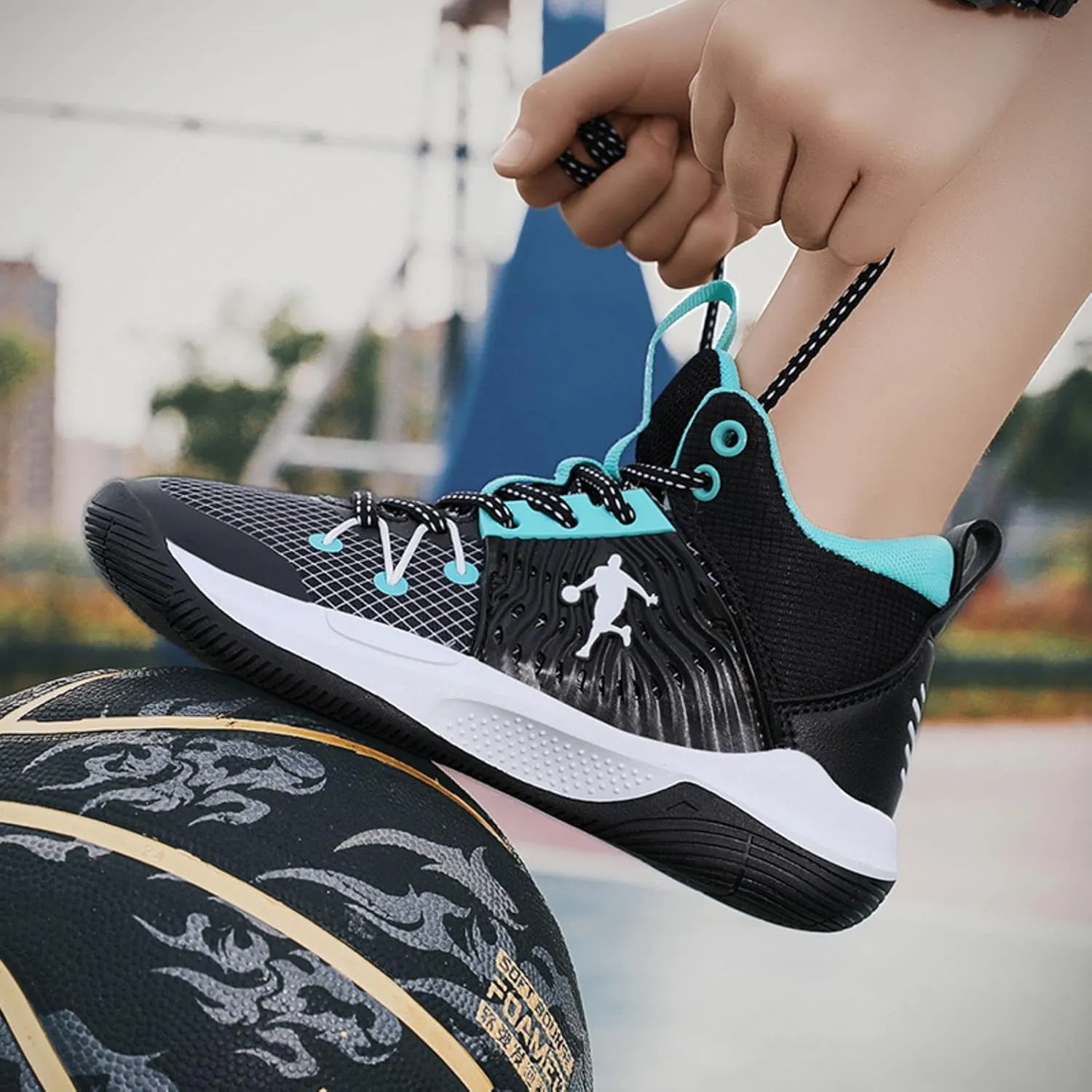 New Children's high top Basketball Shoes
