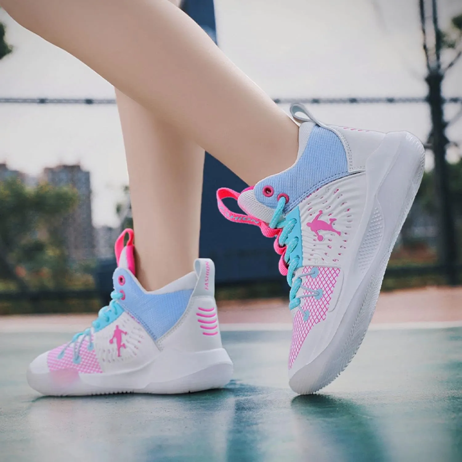 New Children's high top Basketball Shoes