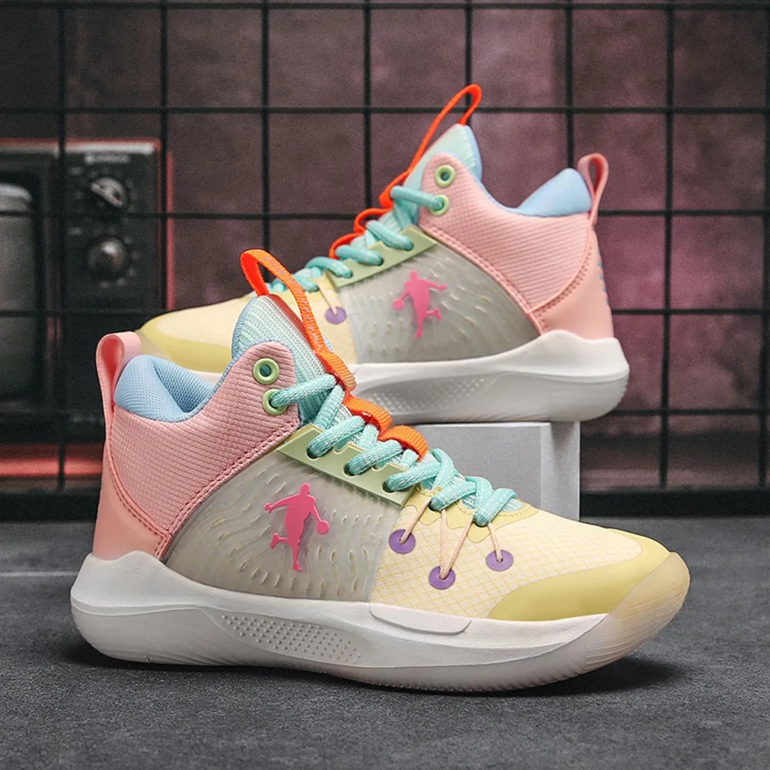 New Children's high top Basketball Shoes