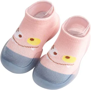 Newborn Shoes for Girls,Boys Girl Cartoon Socks Shoes Toddler Fleece WarmThe Floor Socks Non Slip Prewalker Boys Shoes