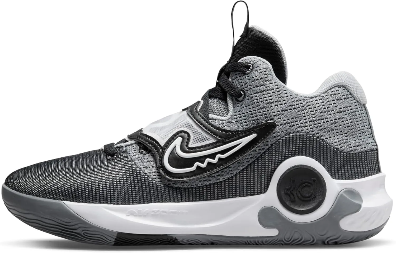 NIKE KD Trey 5 X Basketball Shoes Adult DD9538-008 (Wolf Grey/White-CO), Size 10