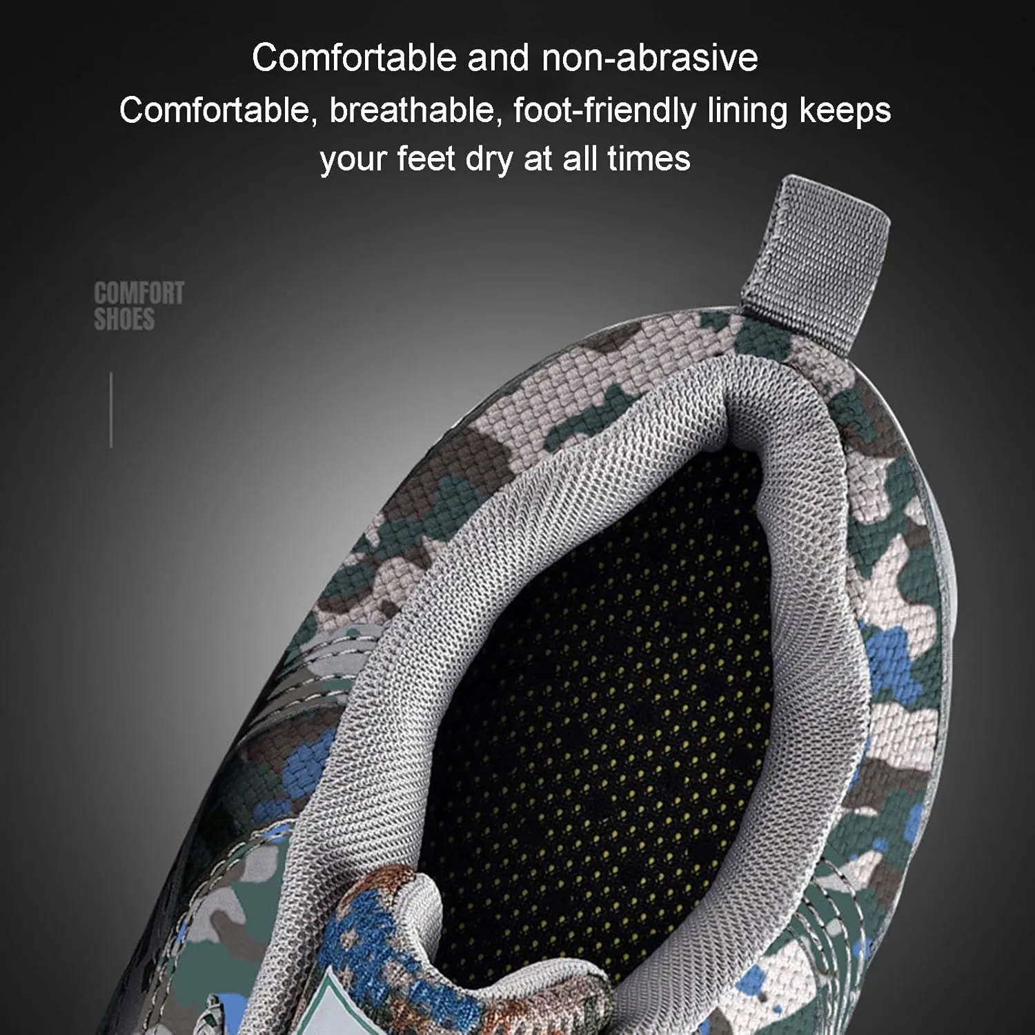 Orthopedic Casual Shoes, Men's Breathable Lightweight Running Shoes Training Shoes Training Shoes Outdoor Hiking Shoes
