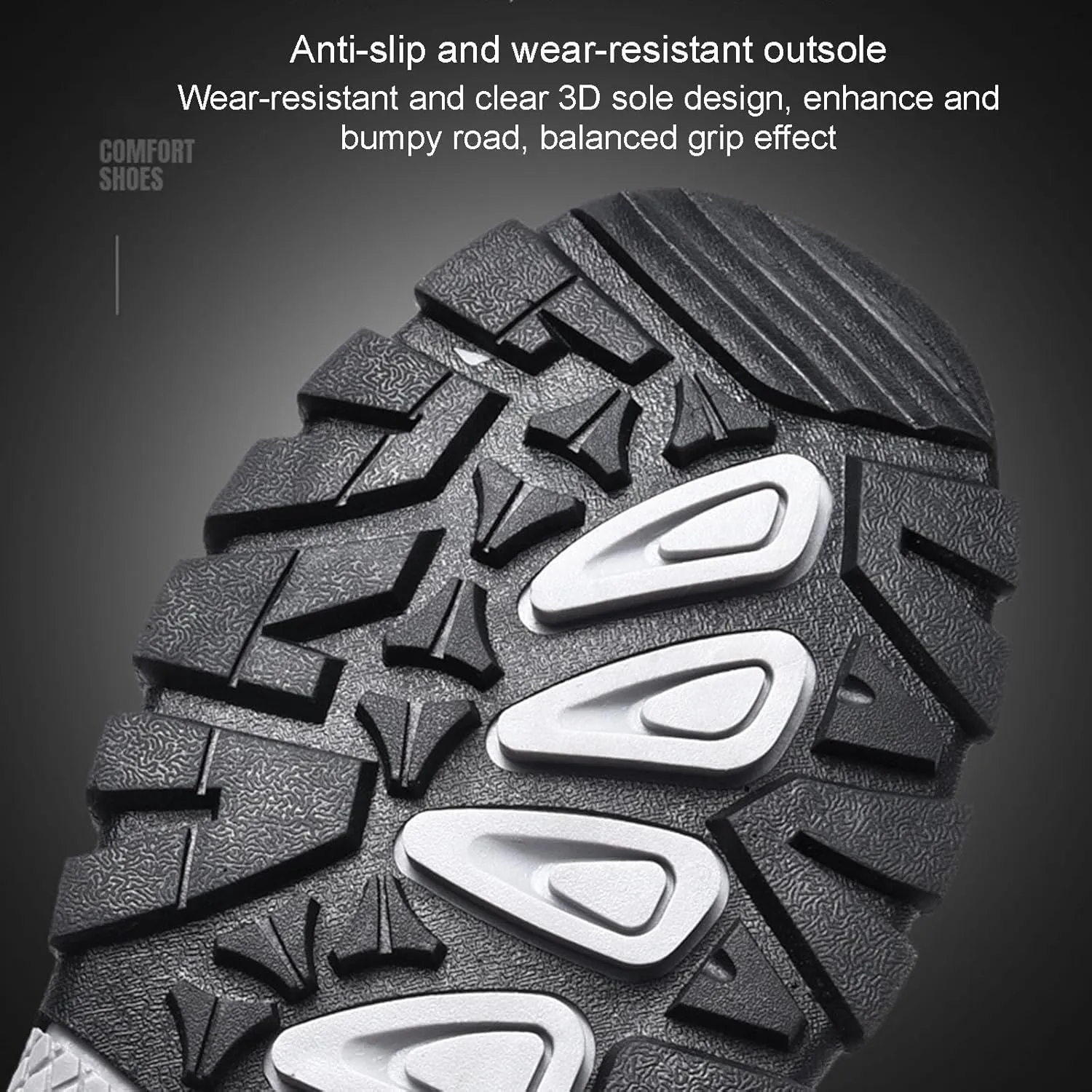 Orthopedic Casual Shoes, Men's Breathable Lightweight Running Shoes Training Shoes Training Shoes Outdoor Hiking Shoes