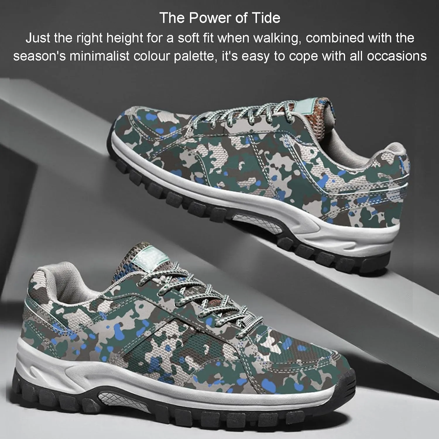 Orthopedic Casual Shoes, Men's Breathable Lightweight Running Shoes Training Shoes Training Shoes Outdoor Hiking Shoes