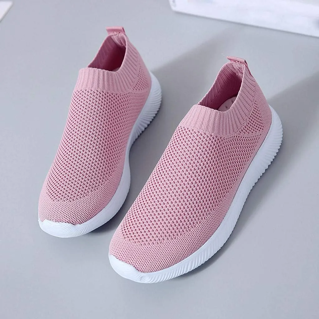 Orthopedic Slip On Shoes for Women Casual Walking Sneakers with Arch Support Comfortable Loafers Plantar Fasciitis Relief Foot Pain Diabetic Swollen Feet
