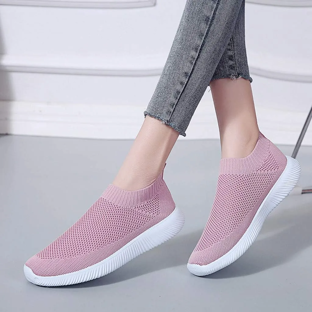 Orthopedic Slip On Shoes for Women Casual Walking Sneakers with Arch Support Comfortable Loafers Plantar Fasciitis Relief Foot Pain Diabetic Swollen Feet