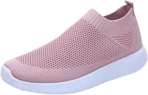 Orthopedic Slip On Shoes for Women Casual Walking Sneakers with Arch Support Comfortable Loafers Plantar Fasciitis Relief Foot Pain Diabetic Swollen Feet