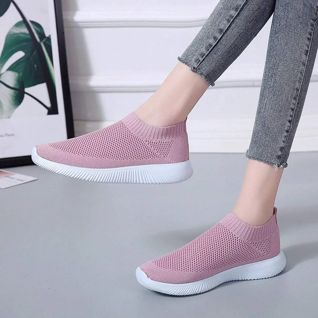 Orthopedic Slip On Shoes for Women Casual Walking Sneakers with Arch Support Comfortable Loafers Plantar Fasciitis Relief Foot Pain Diabetic Swollen Feet