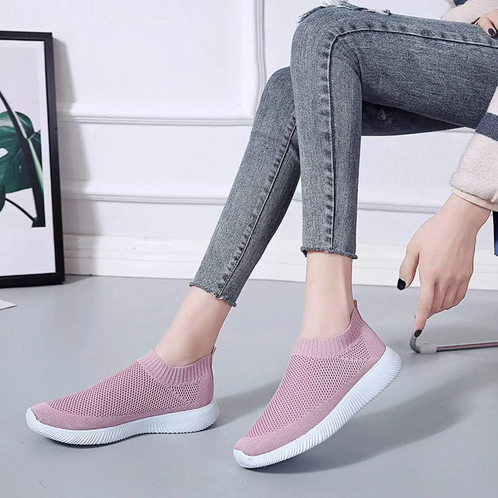 Orthopedic Slip On Shoes for Women Casual Walking Sneakers with Arch Support Comfortable Loafers Plantar Fasciitis Relief Foot Pain Diabetic Swollen Feet