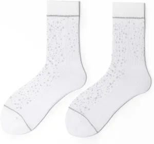 Petrass High Reflective Socks Cycling Running Socks for Night Safety High Visibility Athletic Socks for Women