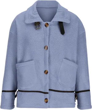 Plus Size Winter Coats for Women Turndown Collar Button Cardigan Jackets Long Sleeve Warm Versatile Tops Outerwear