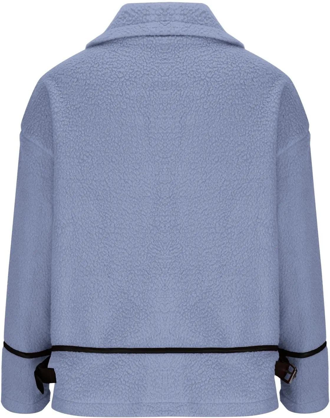 Plus Size Winter Coats for Women Turndown Collar Button Cardigan Jackets Long Sleeve Warm Versatile Tops Outerwear