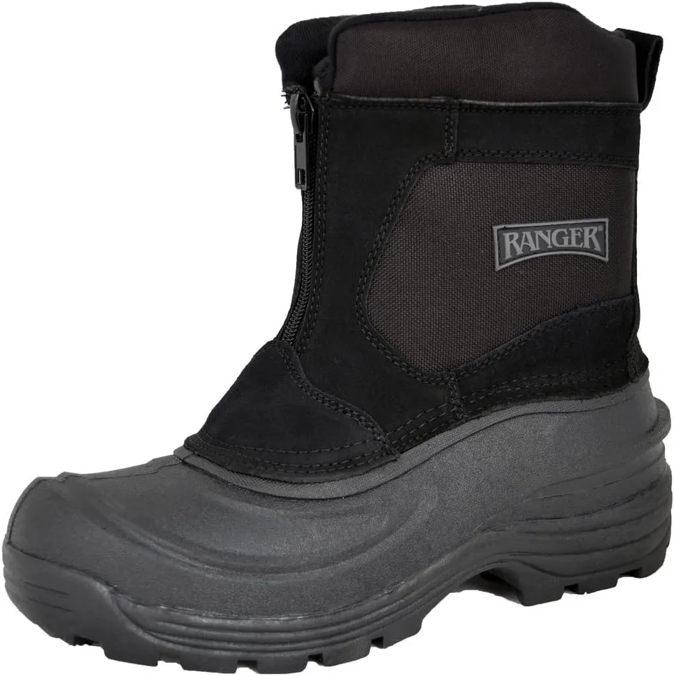 Ranger Flintlock III Men's Leather Thermolite Winter Boots, Brown (RP119)