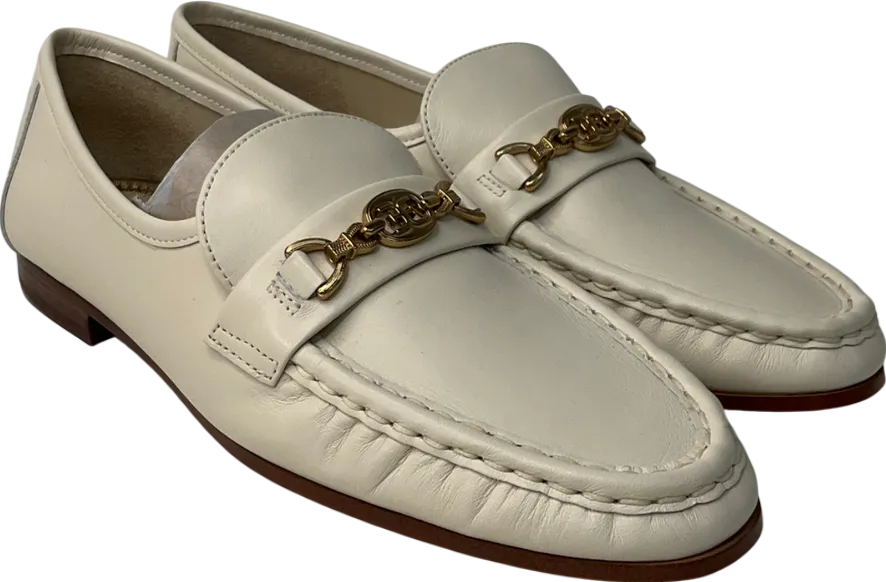 Sam Edelman Cream Lucca Bit Loafer US7.5 UK 5