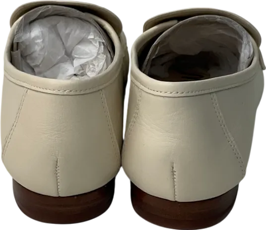 Sam Edelman Cream Lucca Bit Loafer US7.5 UK 5