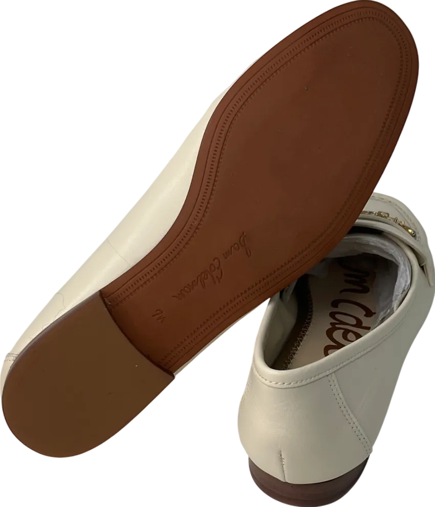 Sam Edelman Cream Lucca Bit Loafer US7.5 UK 5