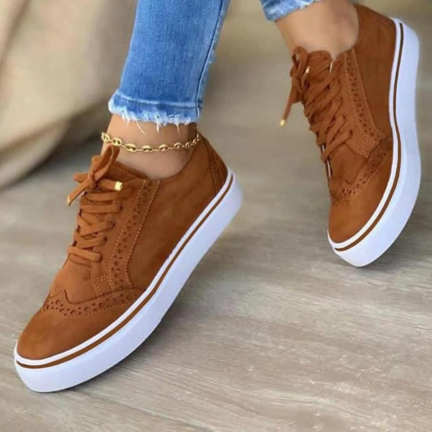 SBGMoSJ Womens Shoes Sneakers Walking Shoes Women Comfort Dressy Womens Casual Shoes for Bootcut Jeans Platform Sneakers for Women Slip On Womens Dress Shoes Winter White Slip Ons