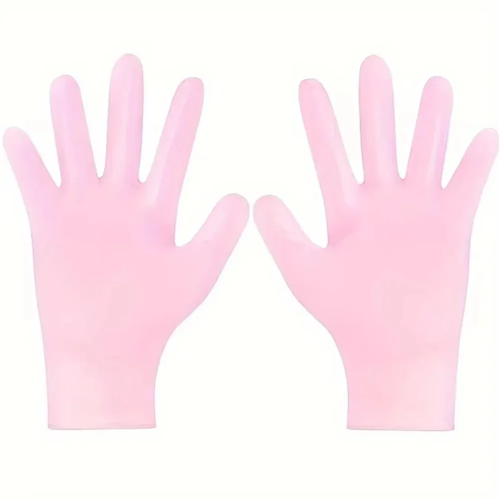 Silicone Moisturizing Gloves - Hydrating & Exfoliating Hand Care