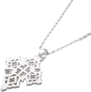 Silver Ethiopia Jewelry Cross Pendant Gold Filled Jewelry Coptic Cross Pendant