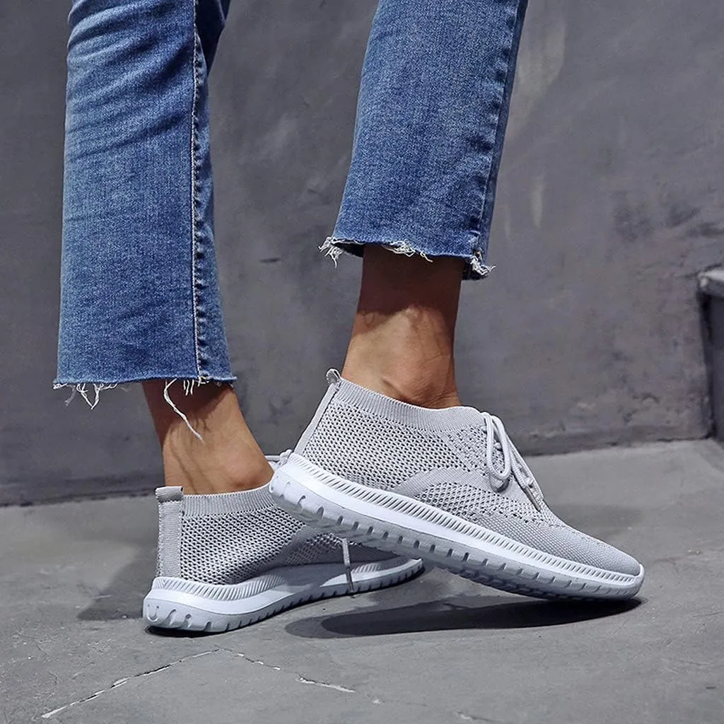 Slip On Sneakers for Women Casual Comfortable Walking Shoes Non Slip Lightweight Breathable Running Shoes