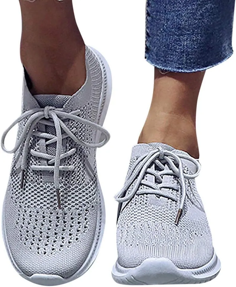 Slip On Sneakers for Women Casual Comfortable Walking Shoes Non Slip Lightweight Breathable Running Shoes