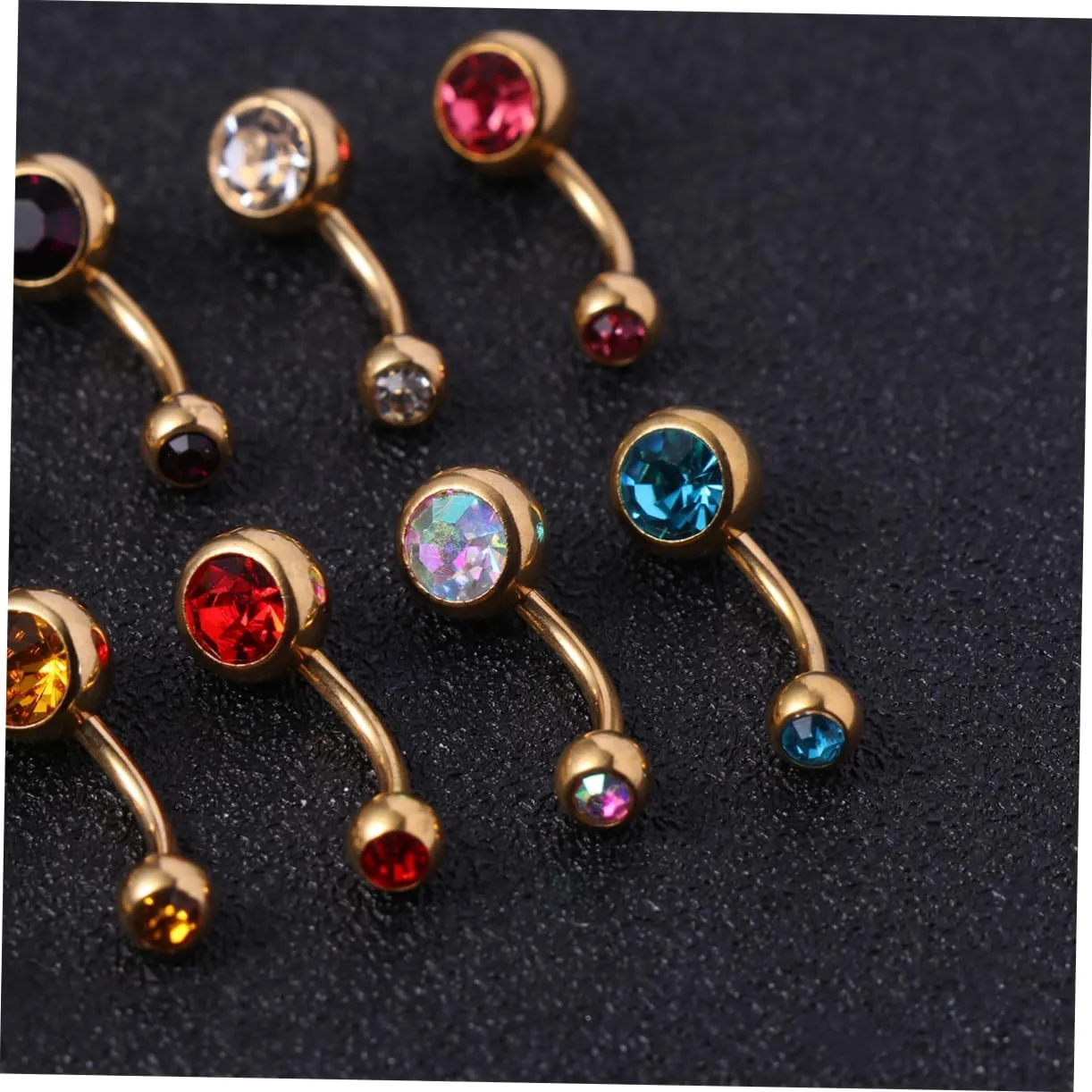 SOIMISS 10pcs Piercing Jewelry Navel Jewelry Belly Ring Belly Button Ring