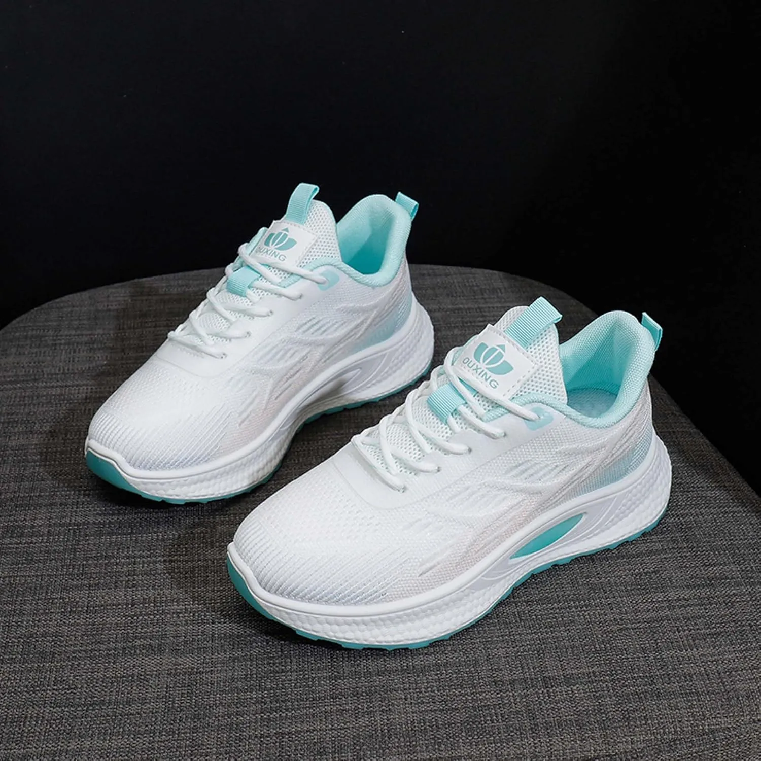 Spring Lightweight Anti Slip wear-Resistant Women's Shoes Large Outdoor Shoes Comfortable Travel Shoes Sports Shoes Running Shoes Casual Shoes Hiking Shoes Blue Ball Shoes Hiking Shoes